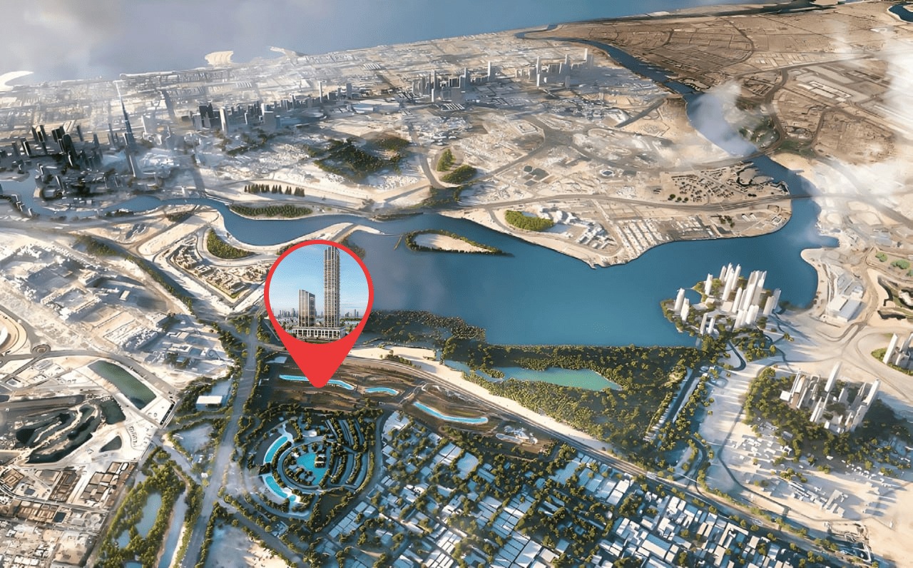 Dubai Vista Meydan Location Image