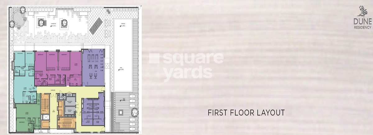 Dune Residency JVC Floor Plans
