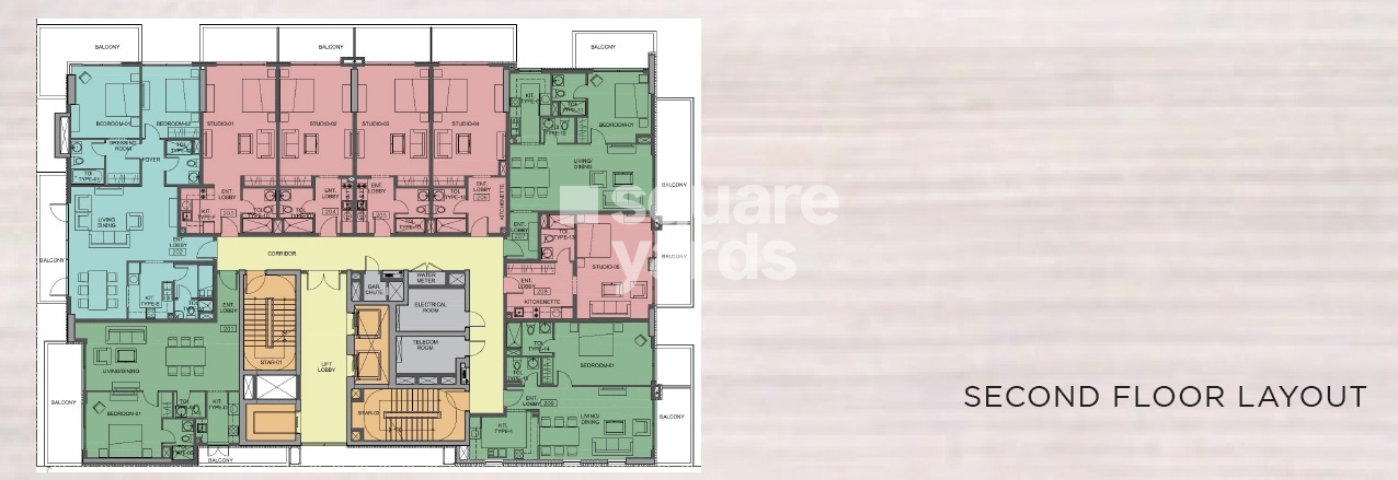Dune Residency JVC Floor Plans