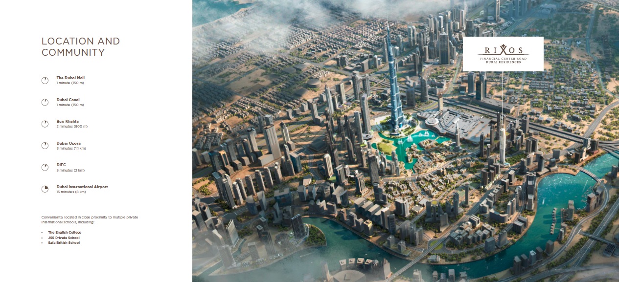 East and West Rixos Location Image