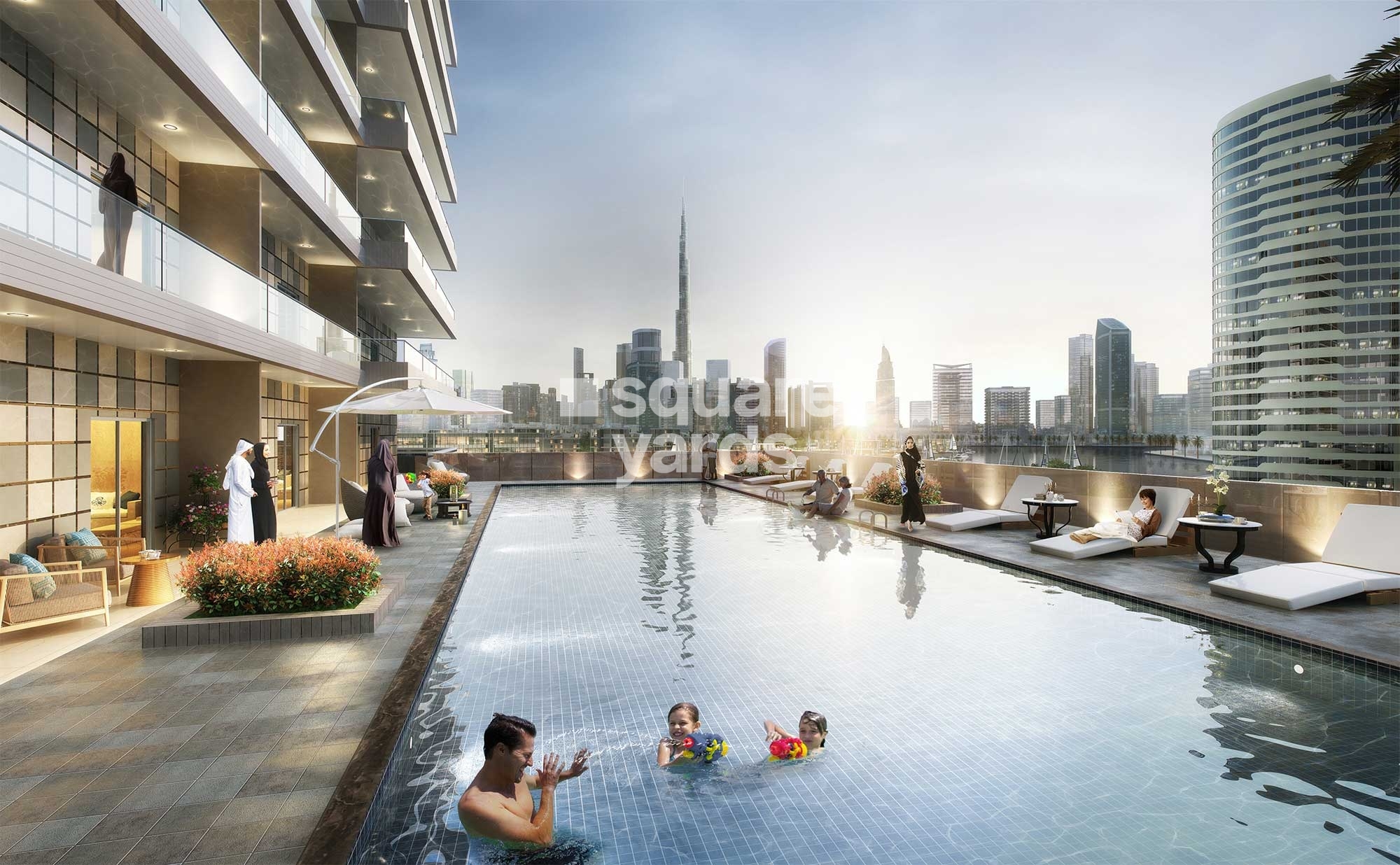 Elite Business Bay Amenities Features