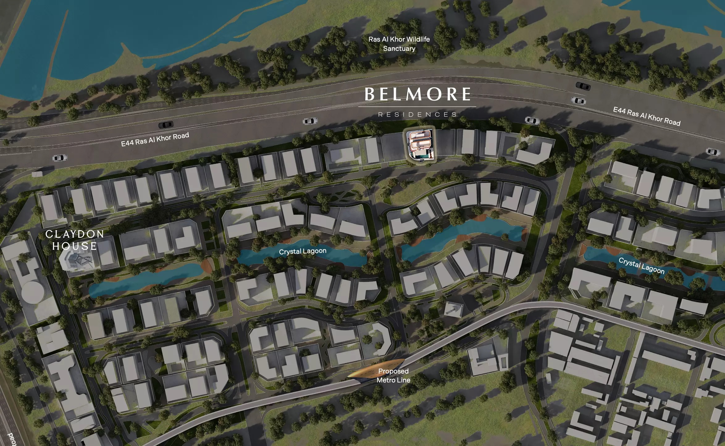 Ellington Belmore Residences Location Image