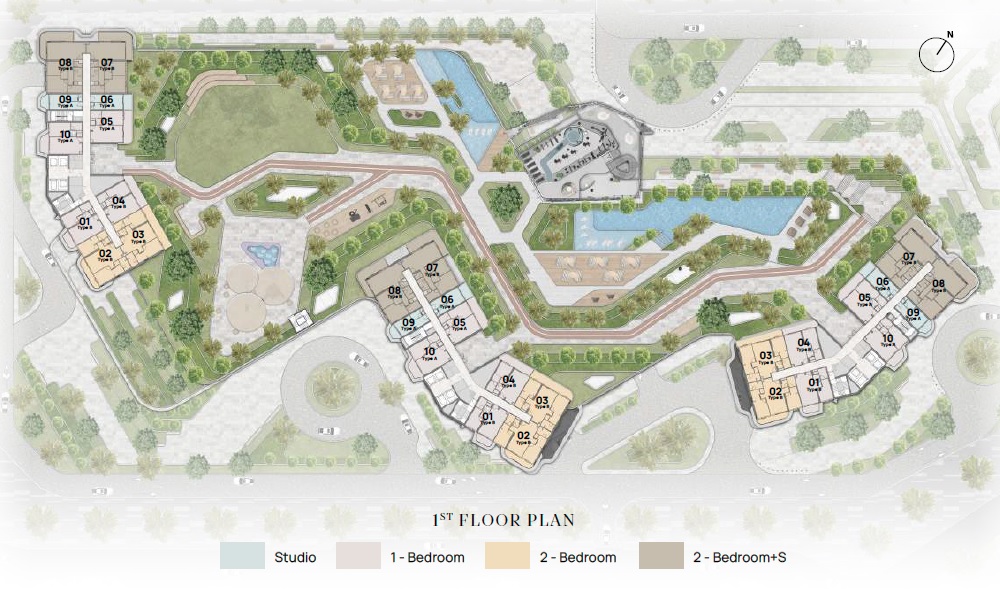 Ellington Portside Square Floor Plans