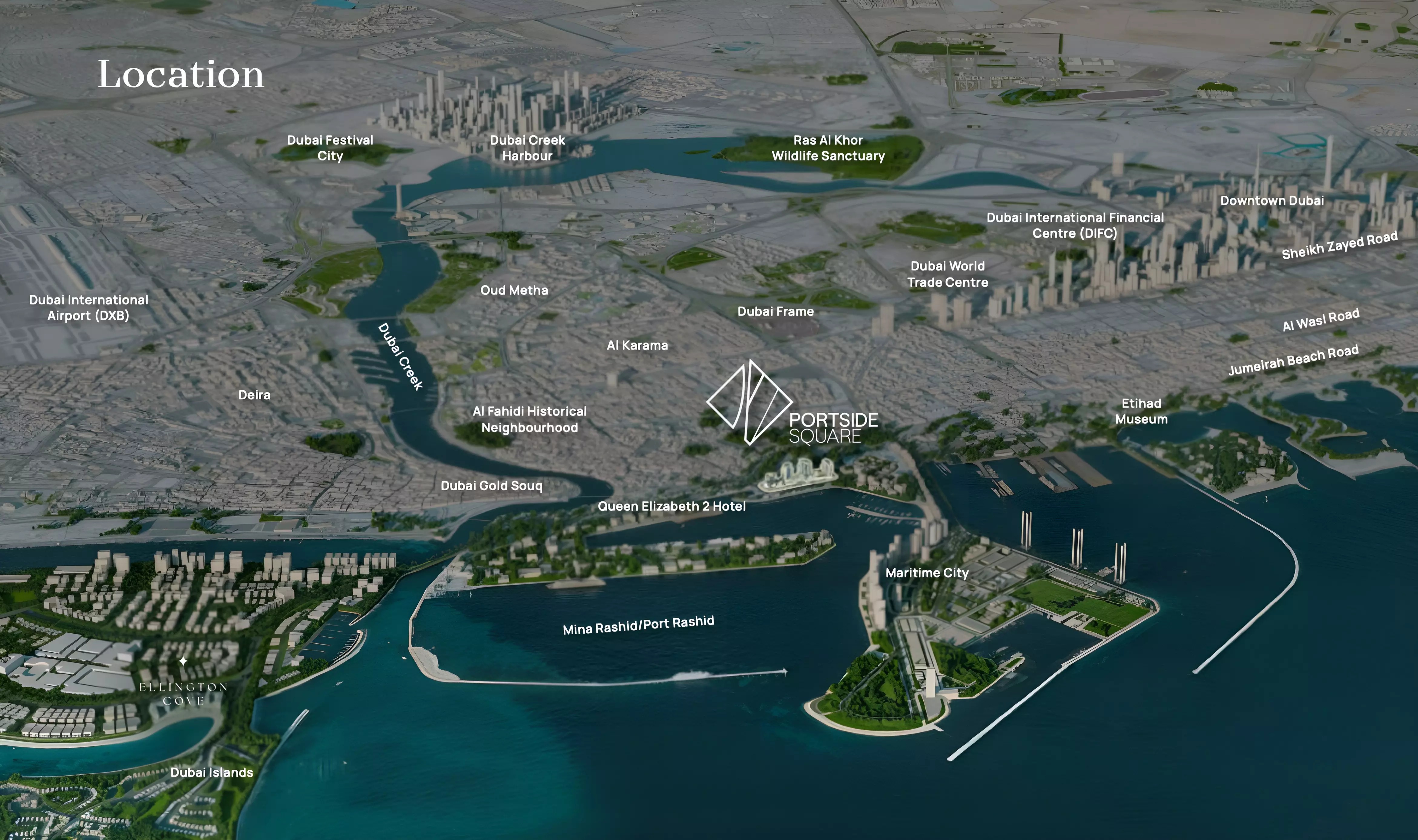 Ellington Portside Square Location Image