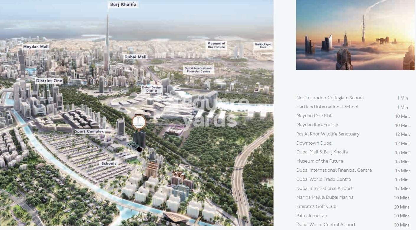 Ellington The Highbury Location Image