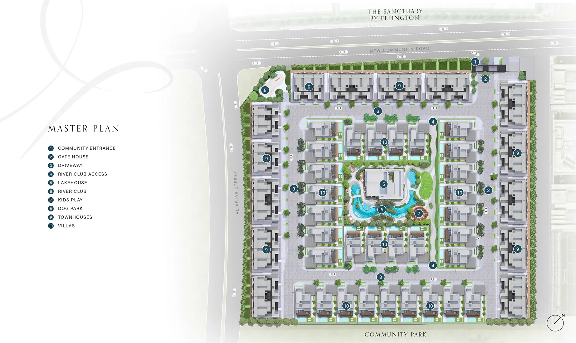 Ellington The Watercrest Master Plan Image