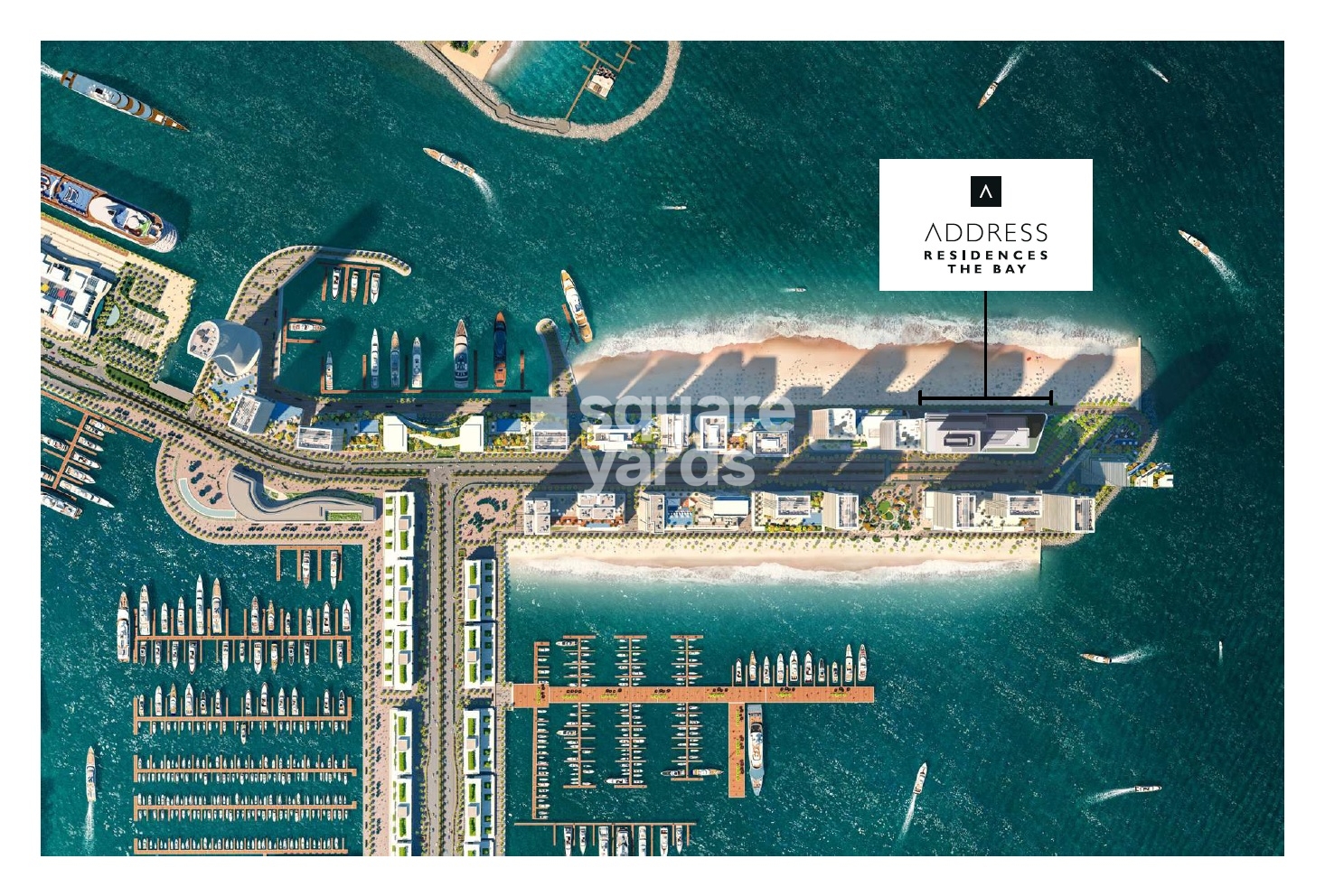 Emaar Address Residences The Bay Location Image