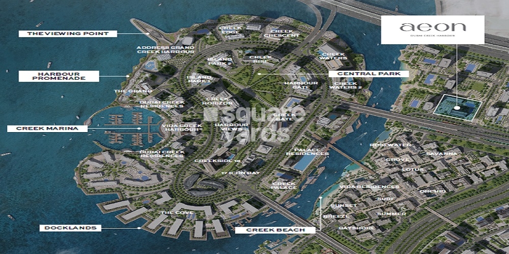 Emaar Aeon Location Image