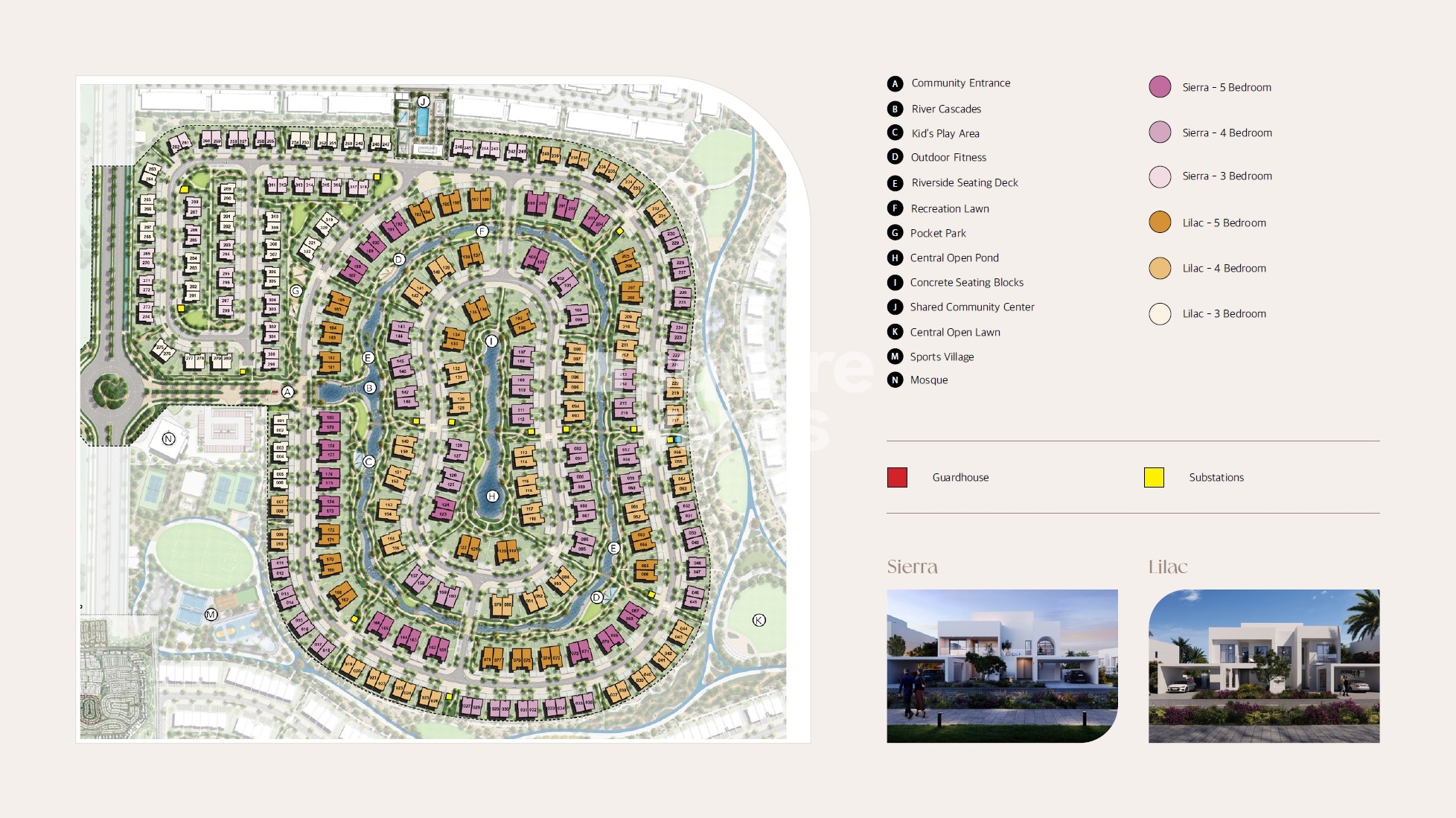 Emaar Alana At The Valley Master Plan Image