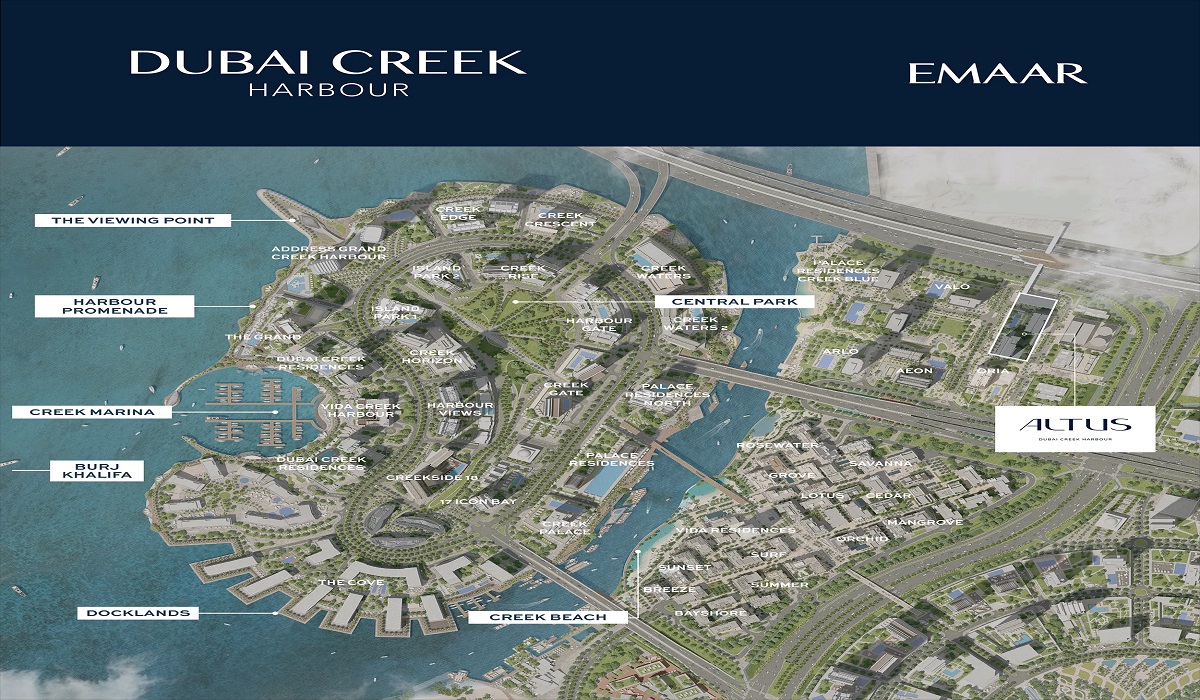 Emaar Altus Master Plan Image