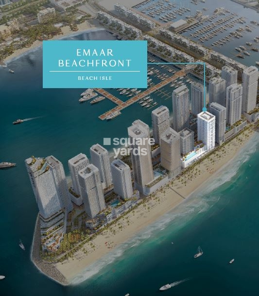 Emaar Beach Isle Tower View