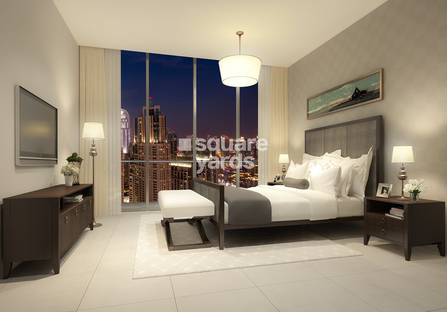 Emaar Boulevard Crescent Apartment Interiors