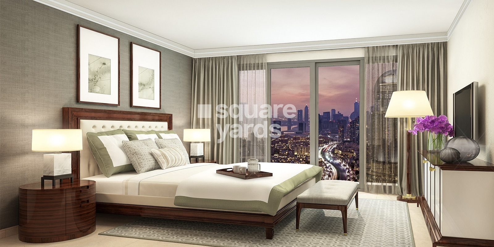 Emaar Boulevard Point Apartment Interiors