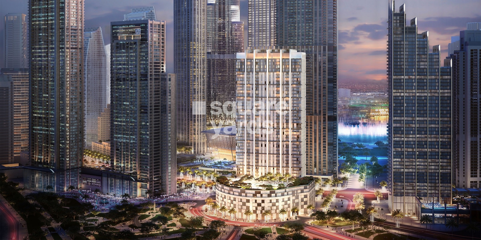 Emaar Burj Crown Tower View