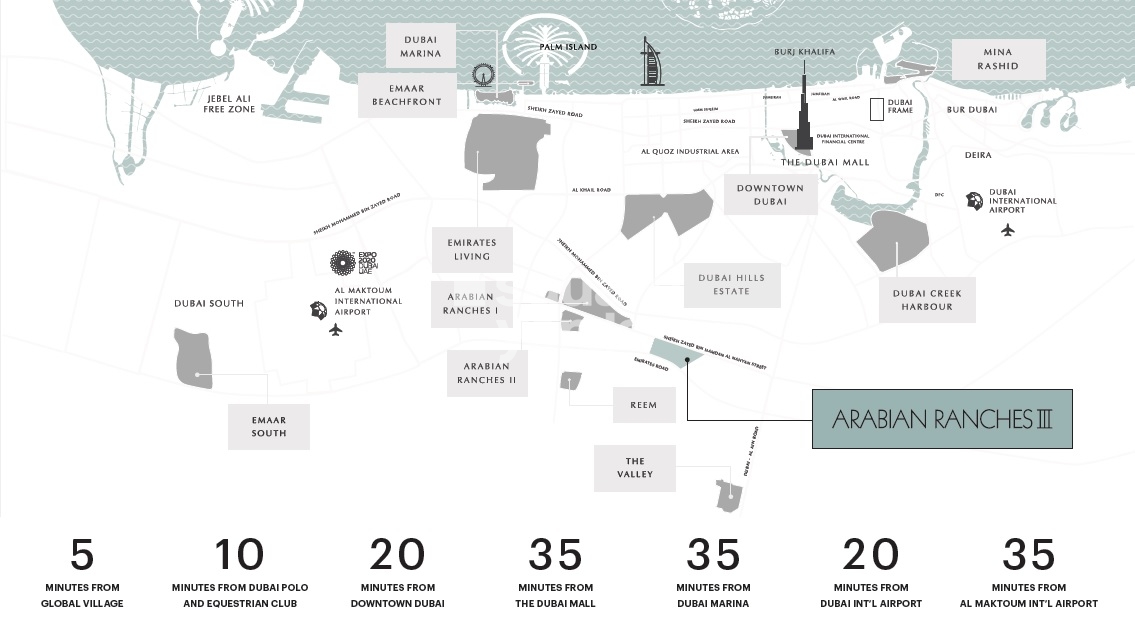 Emaar Caya 2 Location Image