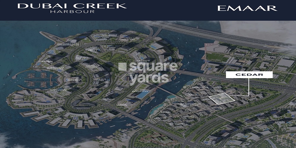 Emaar Cedar Master Plan Image