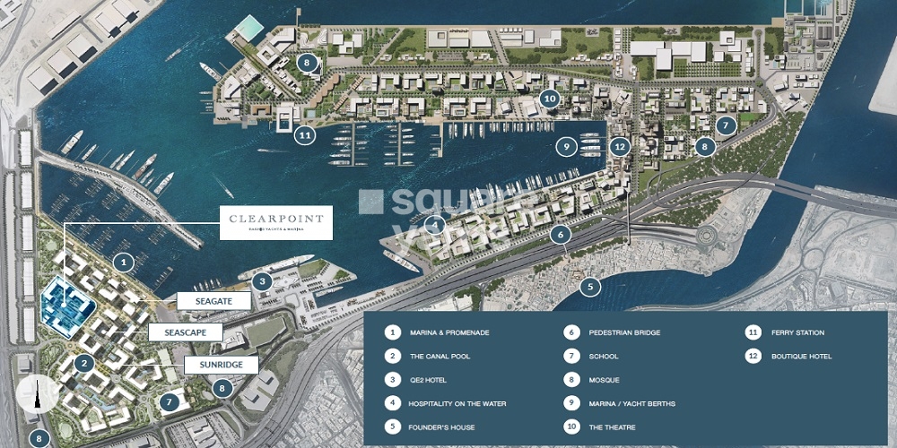 Emaar Clearpoint Location Image