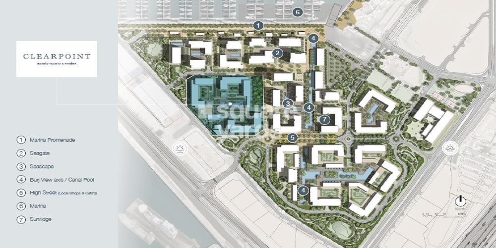 Emaar Clearpoint Master Plan Image