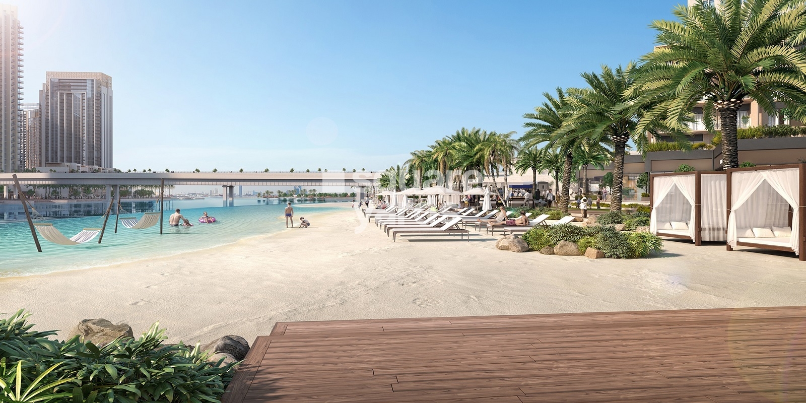 Emaar Creek Beach Amenities Features