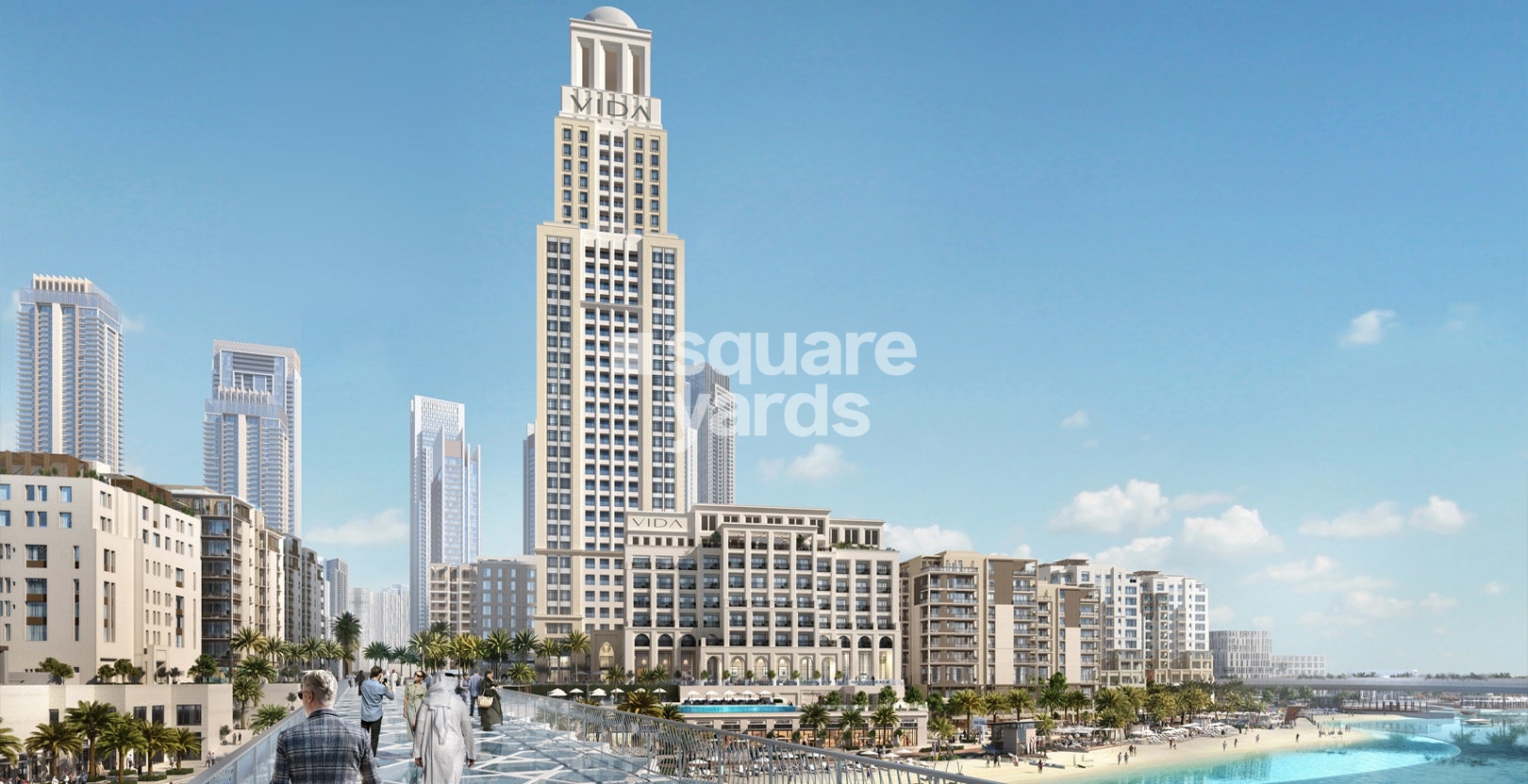 Emaar Creek Beach Tower View