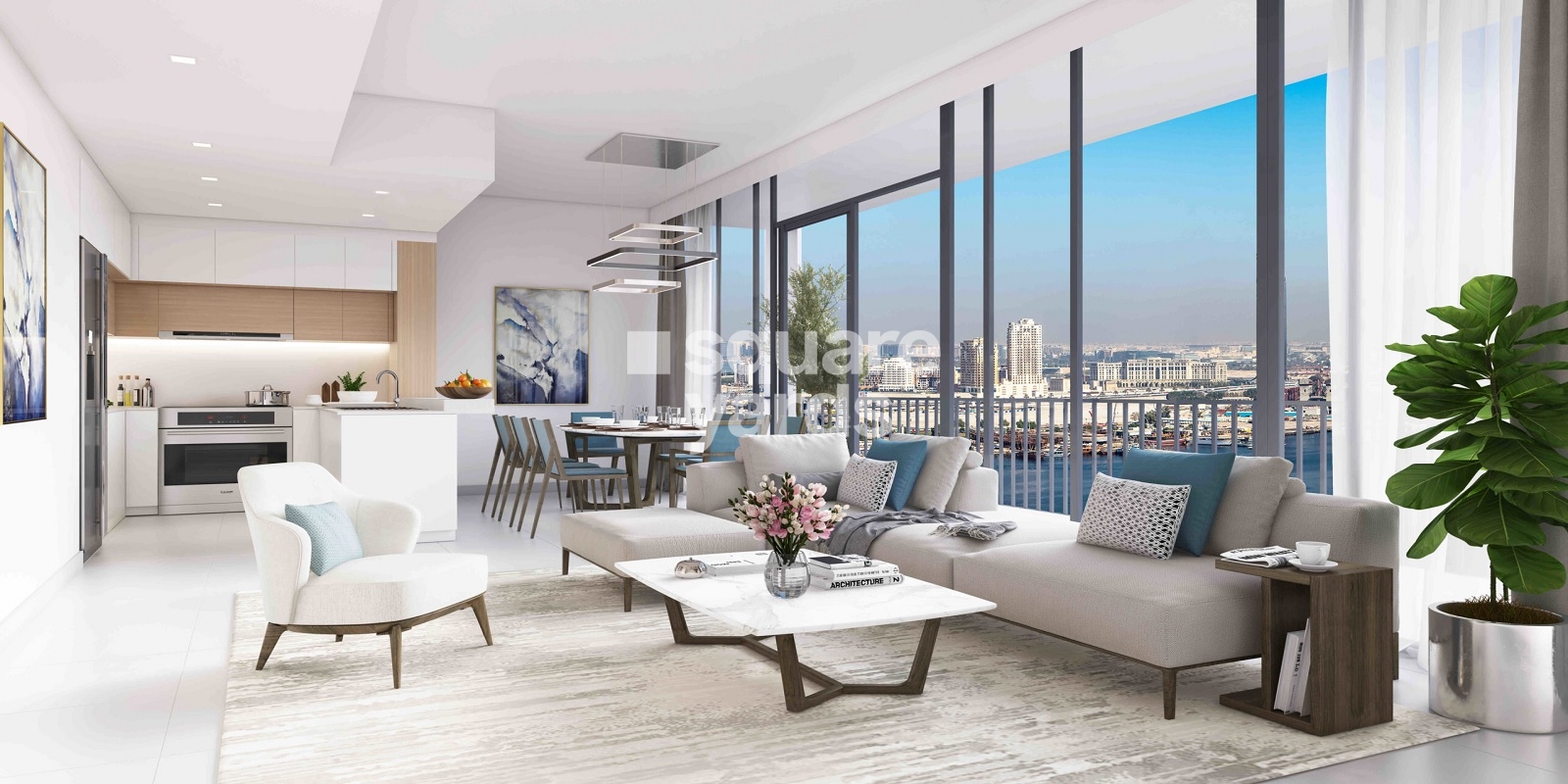 Emaar Creek Edge Apartment Interiors