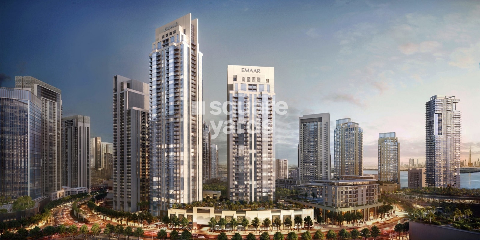 Emaar Creek Rise Tower View