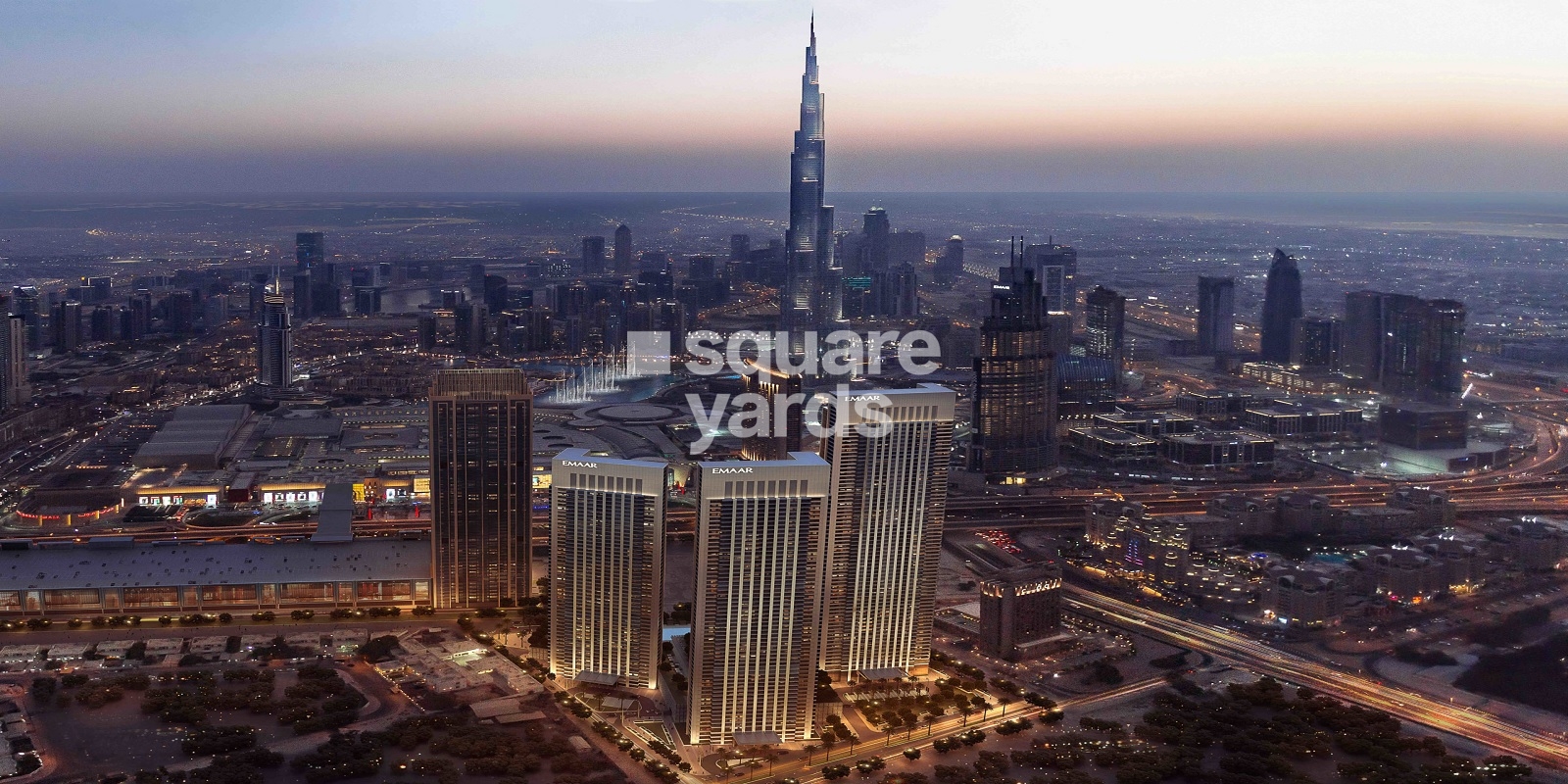 Emaar Downtown Views 2 Tower View