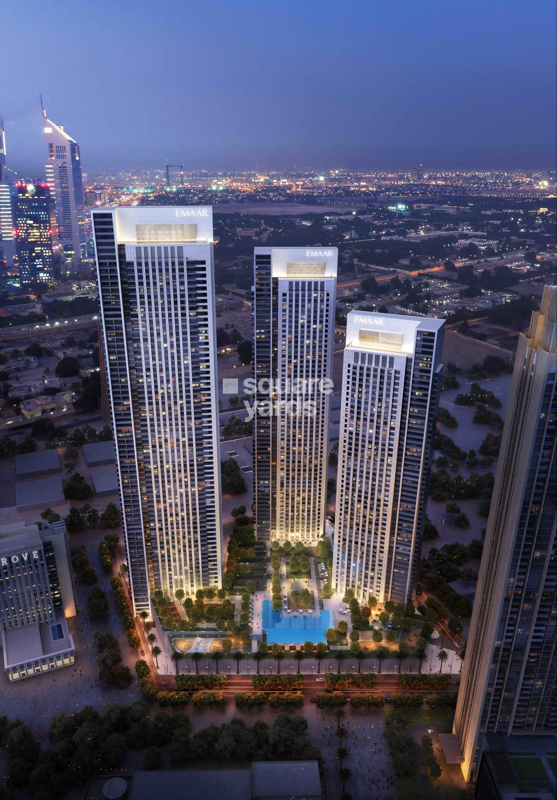 Emaar Downtown Views 2 Tower View