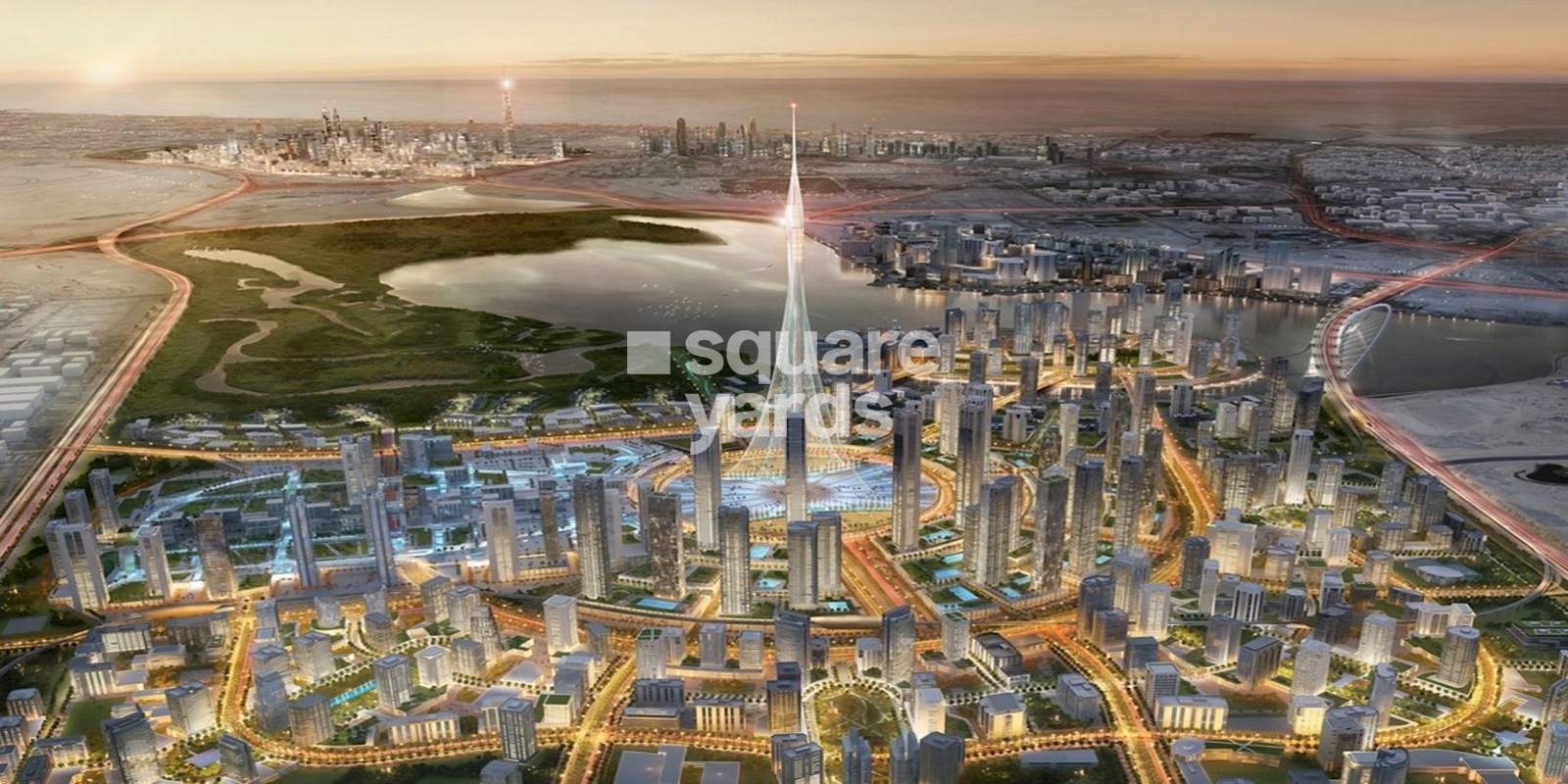 Emaar Dubai Creek Harbour Tower View