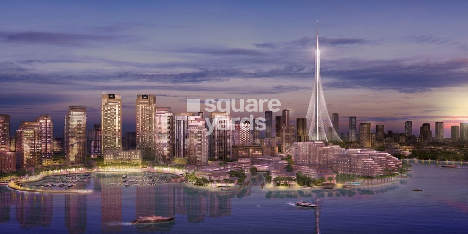 Emaar Dubai Creek Harbour Tower View