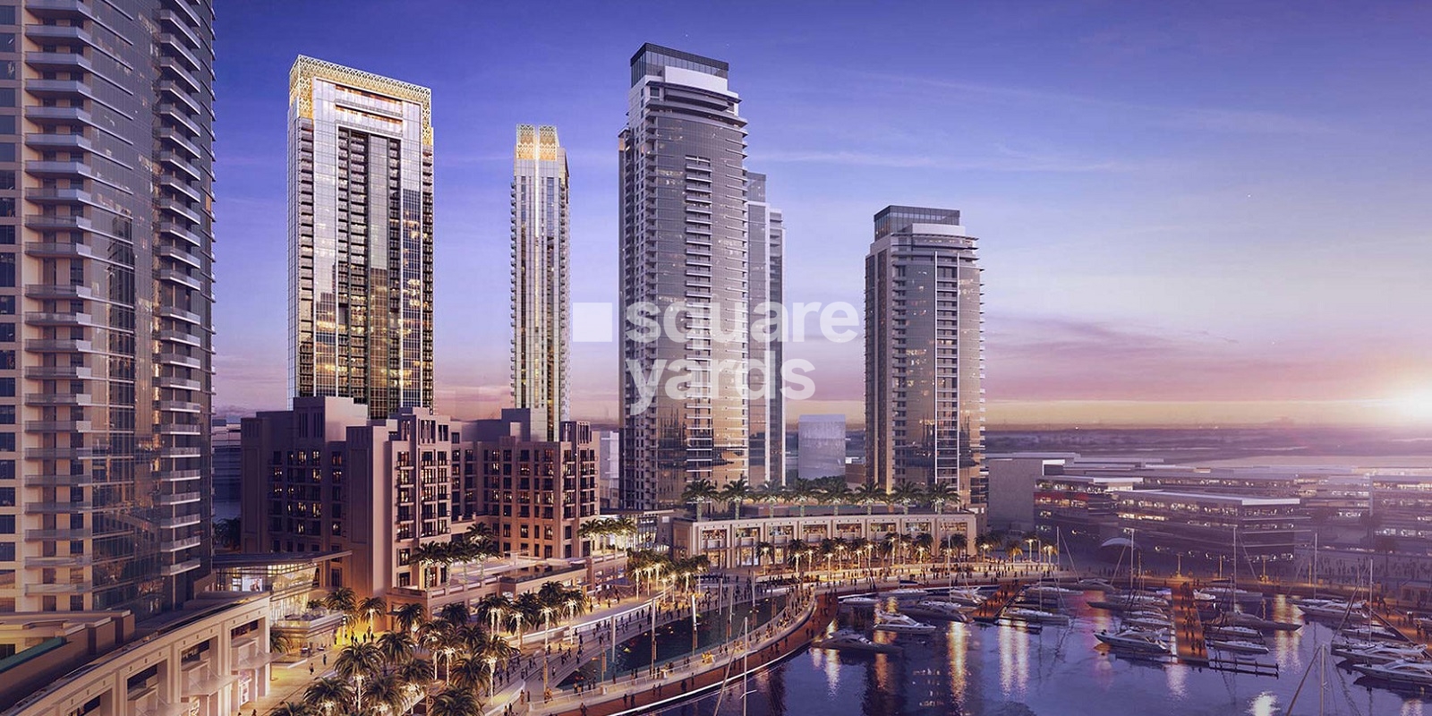 Emaar Dubai Creek Residences Tower View