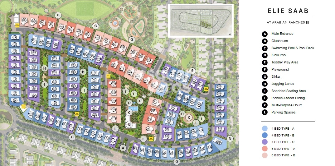 Emaar Elie Saab Floor Plans