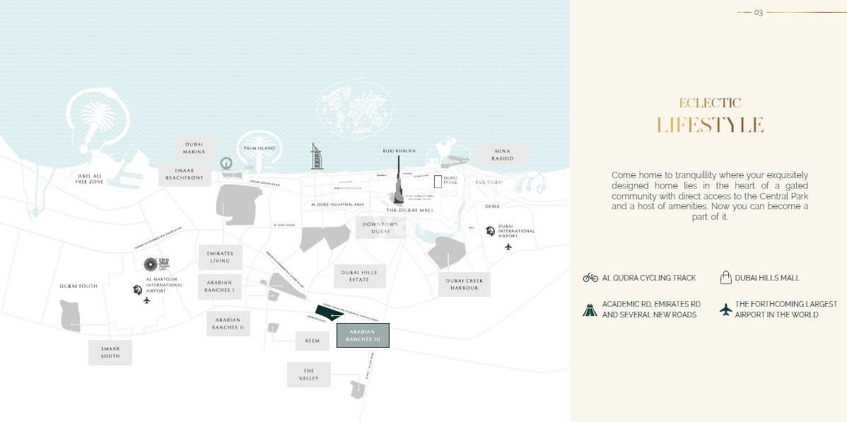 Emaar Elie Saab Location Image