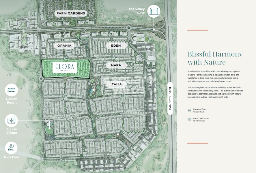 Emaar Elora Master Plan Image