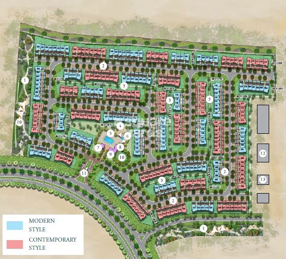 Emaar Expo Golf Villas Phase 4 Master Plan Image