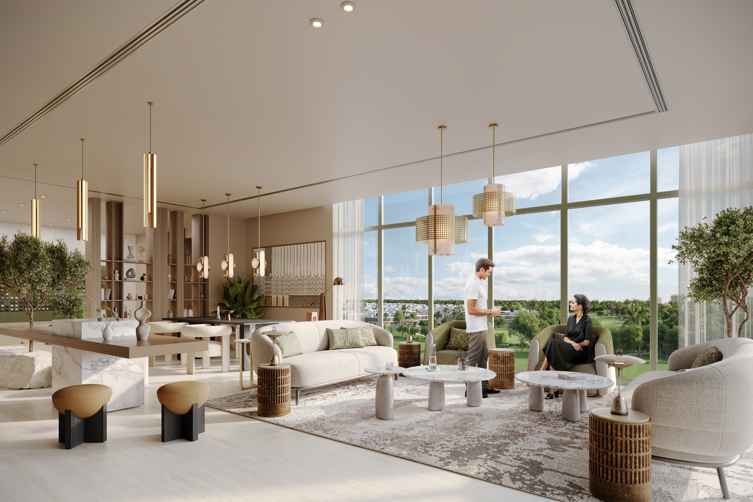 Emaar Golf Dale Apartment Interiors
