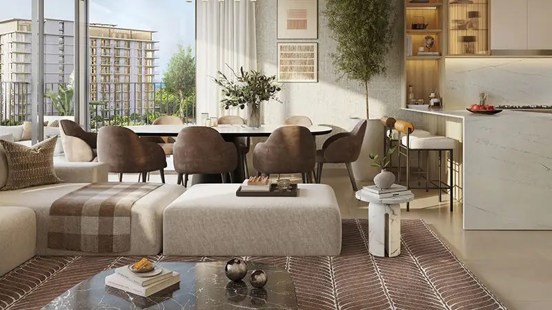 Emaar Golf Meadow Apartment Interiors