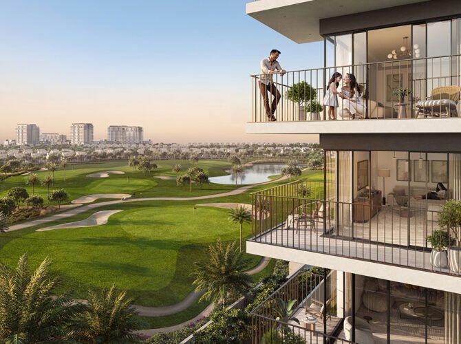 Emaar Golf Vale Apartment Exteriors
