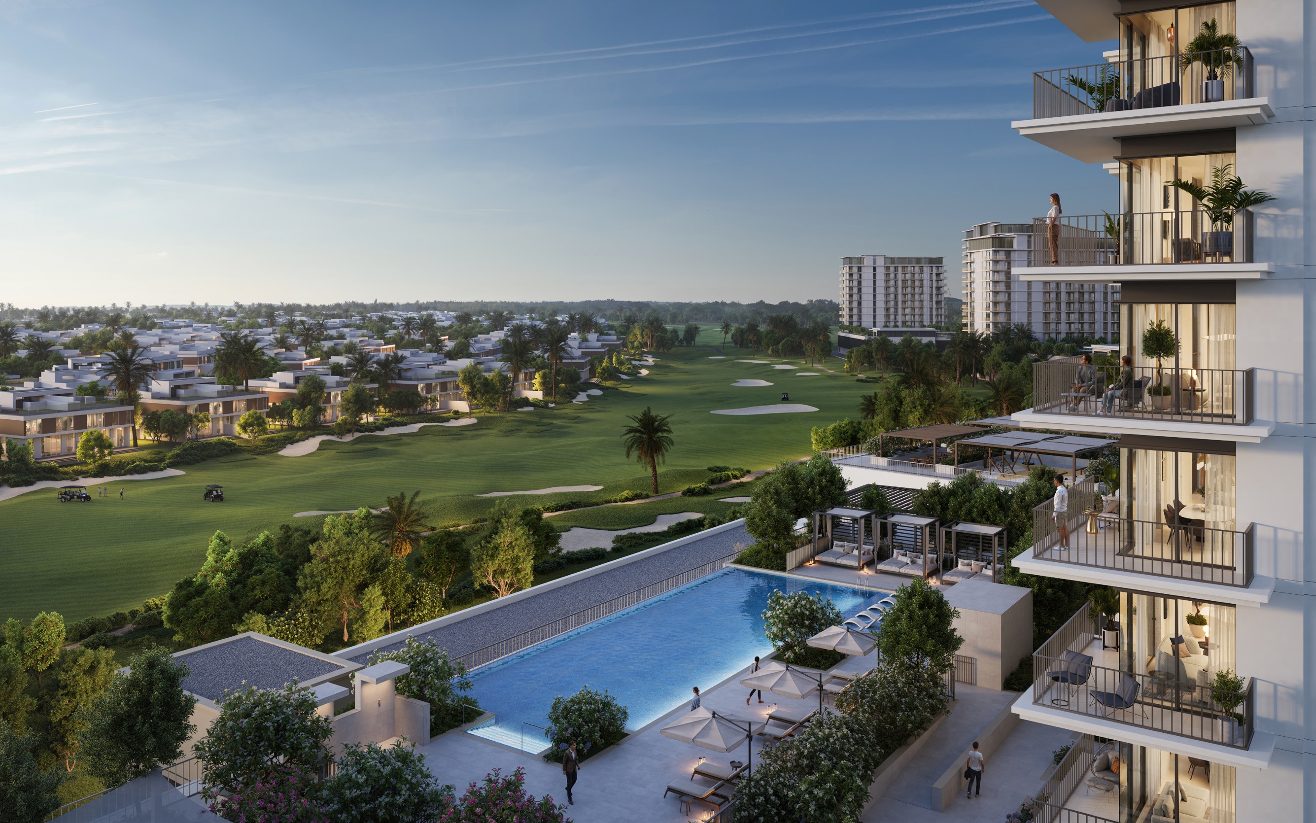 Emaar Golf Verge Apartment Exteriors