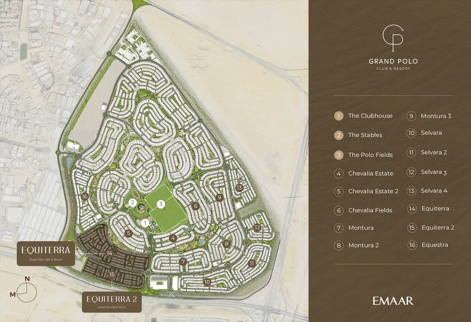 Emaar Grand Polo Equiterra 2 Master Plan Image