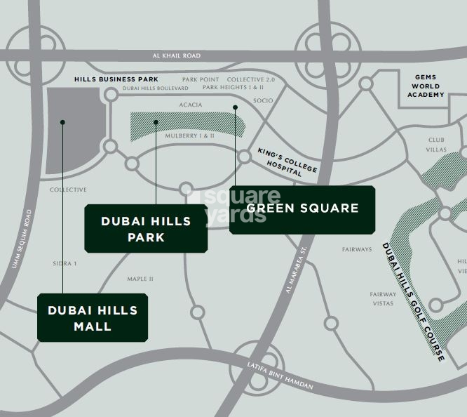 Emaar Green Square Location Image