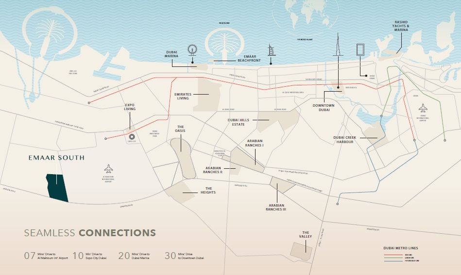 Emaar Greenspoint Location Image