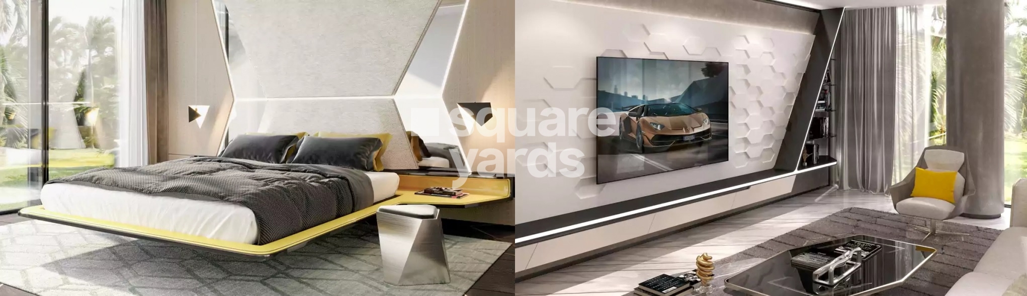 Emaar Lamborghini Villas Apartment Interiors