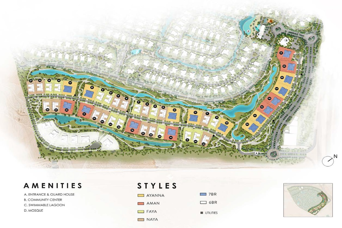 Emaar Lavita Master Plan Image