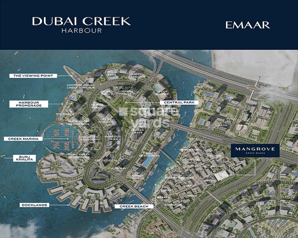 Emaar Mangrove Master Plan Image