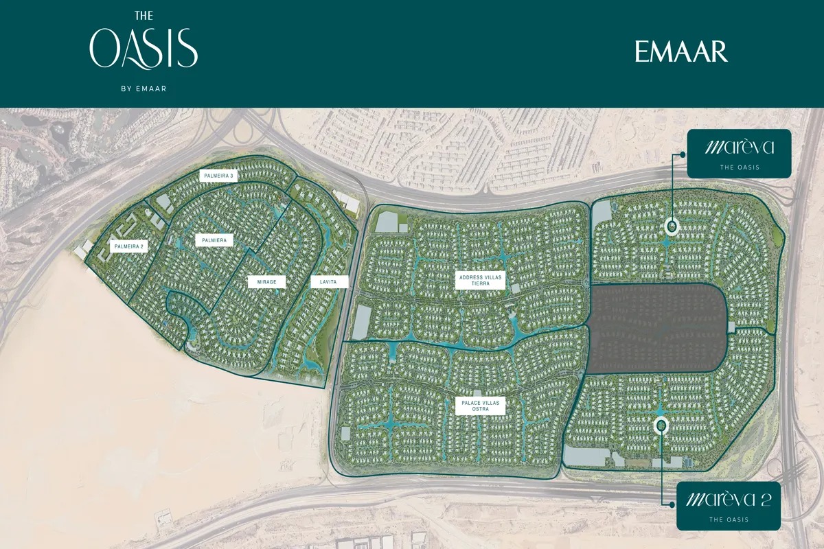 Emaar Mareva Master Plan Image