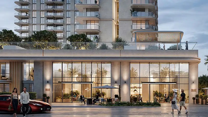 Emaar Marina Place Entrance View