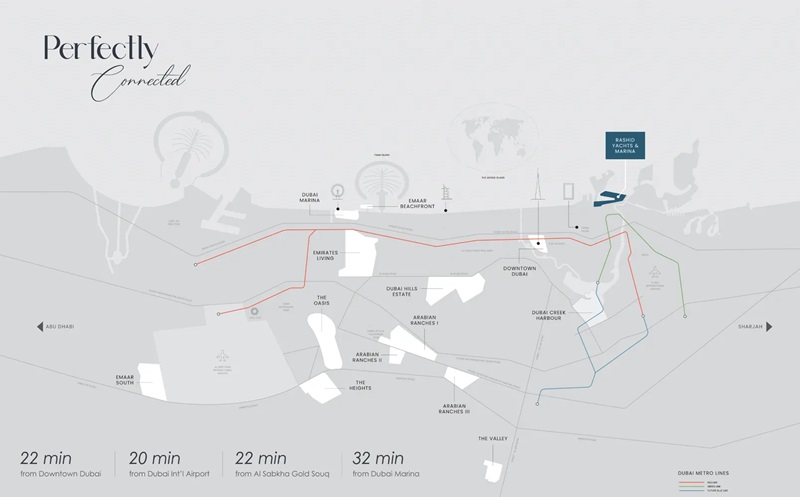 Emaar Marina Views Location Image