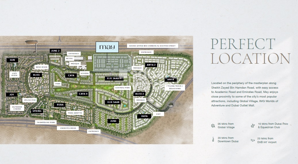 Emaar May Location Image