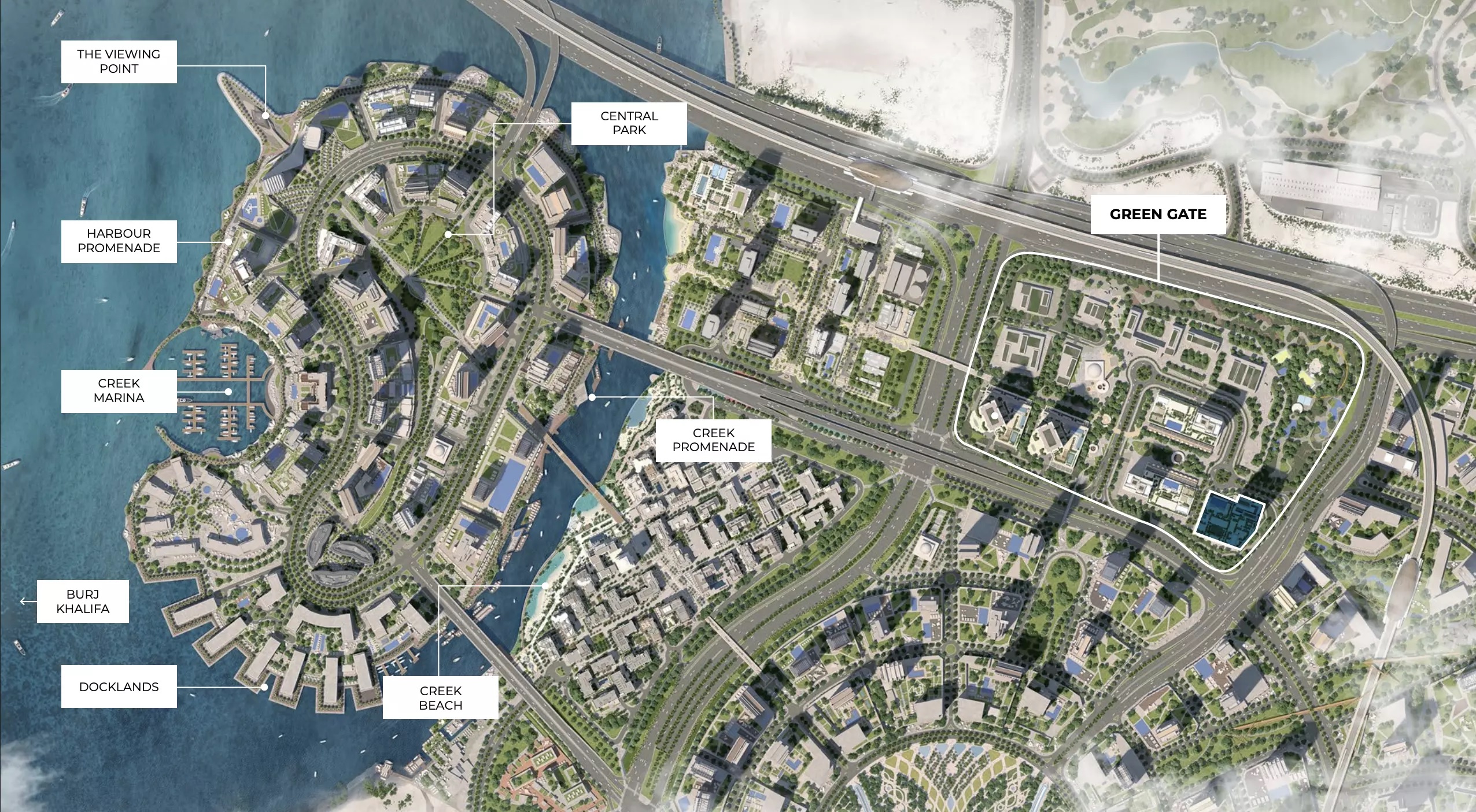 Emaar Montiva Location Image